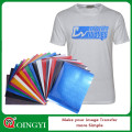 QingYi multi-colored glitter heat transfer vinyl sheets